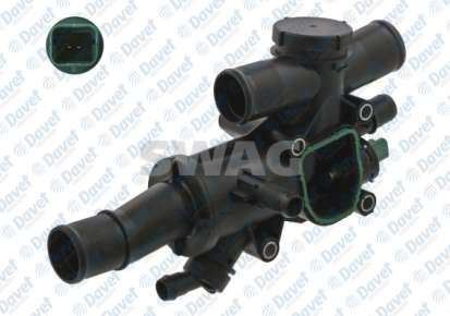 SWAG 62936180 Termostat Govdesi Komple P307 P407 P508 P308 P607 C4 C5 Ii Jumpy Iii Expert Iii C5 Iii Dw10bted4 (2.0hdi 16v)